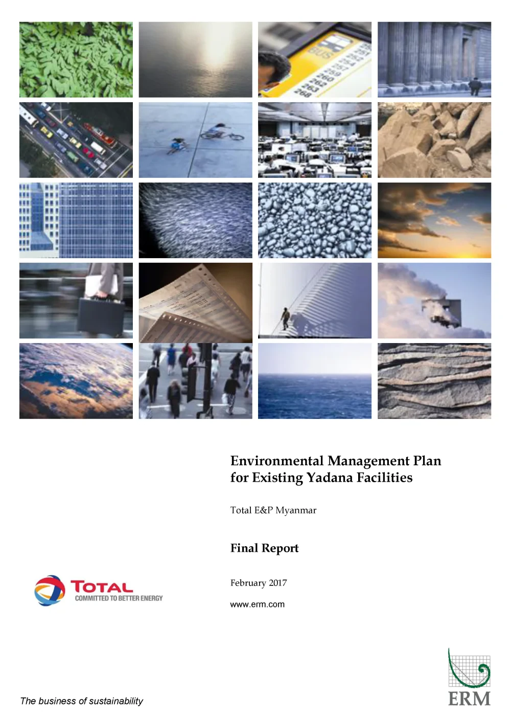 Environmental Management Plan for Existing Yadana Facilities