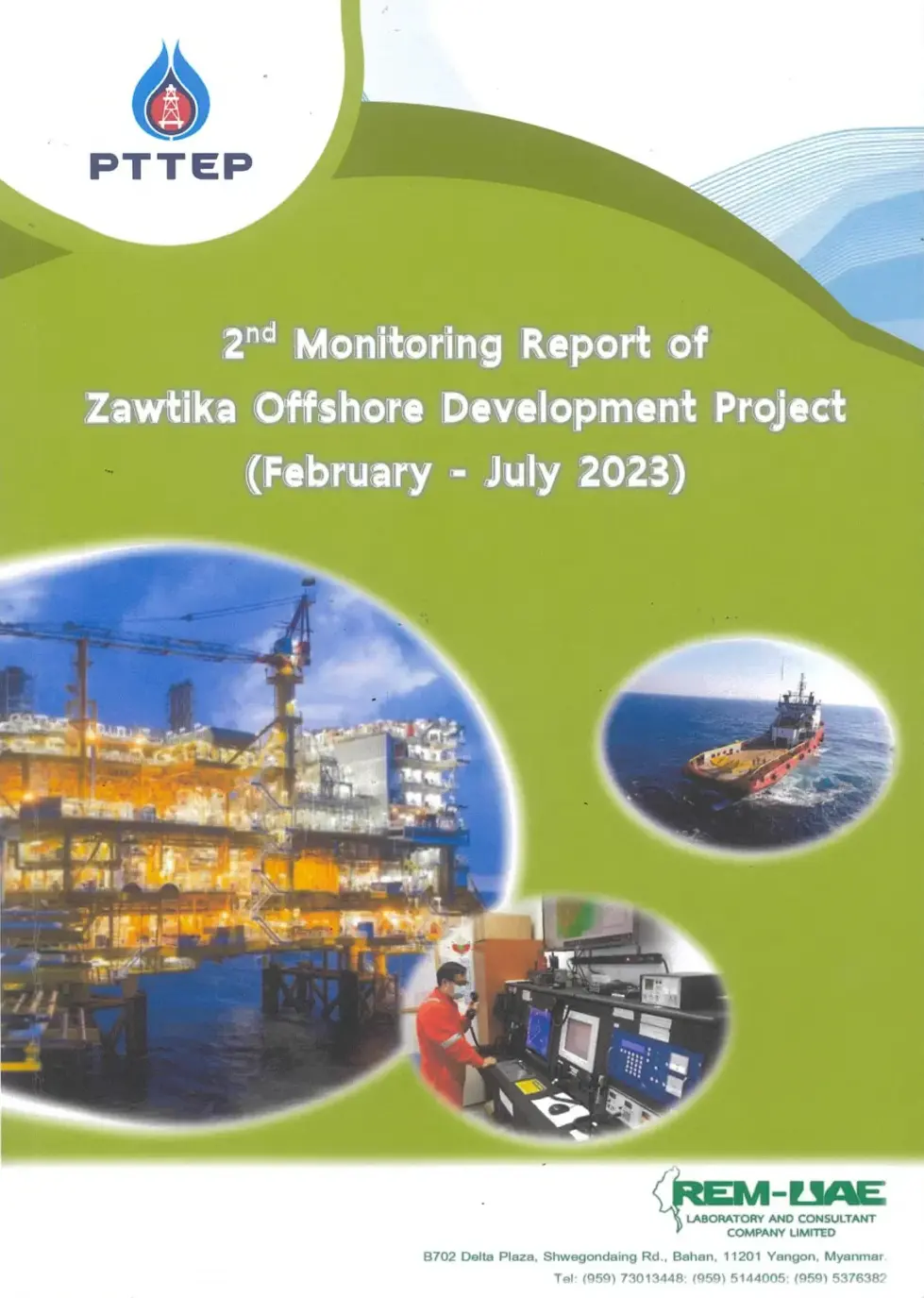 2nd Monitoring Report of Zawtika Offshore Development Project