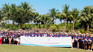 PTTEP Myanmar Asset Raises over USD 30,000 for Yangon’s Lo Ta Ya Monastic School through the 5th Zawtika Charity Golf Tournament 2018